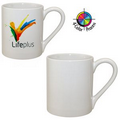 12 oz. Ithaca Comfort Handle Mug - 4 Color Process (White)